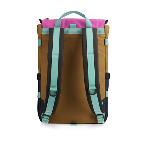 Mochila Marrn, Azul y Rosa Topo Designs Rover Pack Classic Dark Khaki Navy 