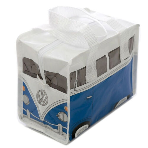 Bolsa para el Almuerzo Puckator Caravana Volkswagen Camper VW T1 Azul 