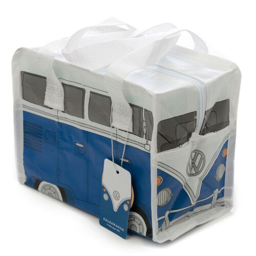 Bolsa para el Almuerzo Puckator Caravana Volkswagen Camper VW T1 Azul 