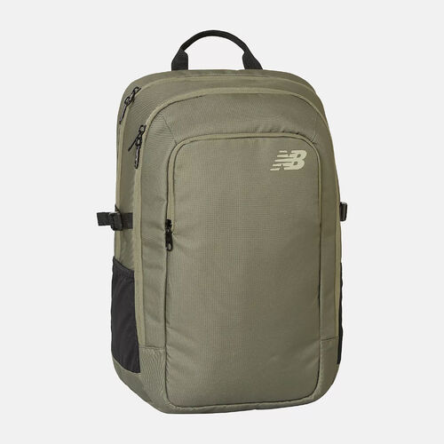 Mochila Verde New Balance Logo Backpack Dark Olivine 