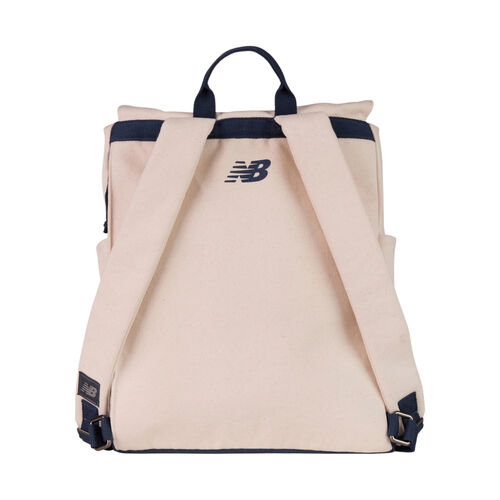 Mochila Beige y Azul New Balance OPP Canvas