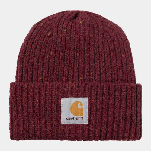 Gorro Granate Carhartt Anglistic Beanie Speckled Malbec