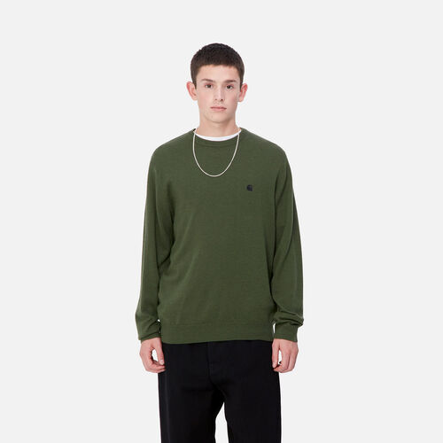 Jersey Verde Carhartt Madison Sweater Tarragon Black XL