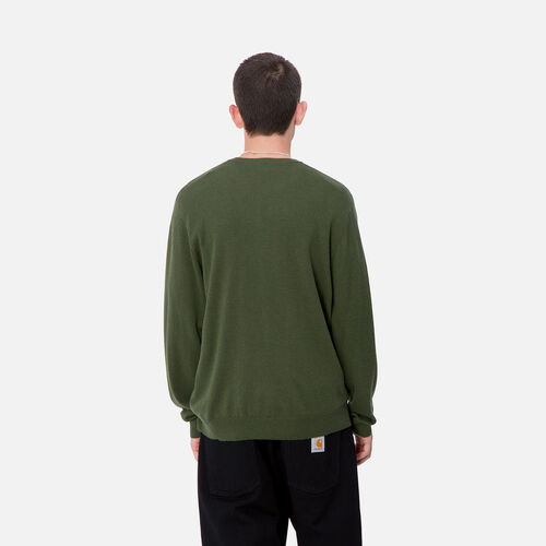 Jersey Verde Carhartt Madison Sweater Tarragon Black XL