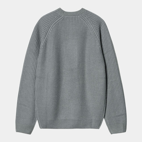 Jersey Gris Carhartt Forth Sweater Dove Grey  S