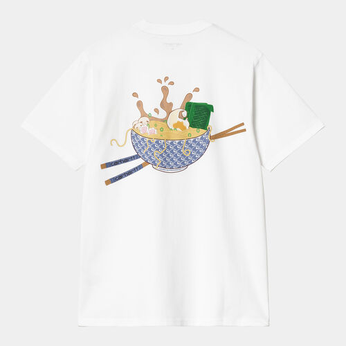 Camiseta Blanca Carhartt Noodle Soup T-Shirt White S