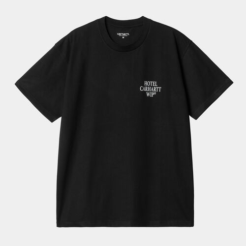 Camiseta Negra Carhartt Hotel Keys T-Shirt Black XS