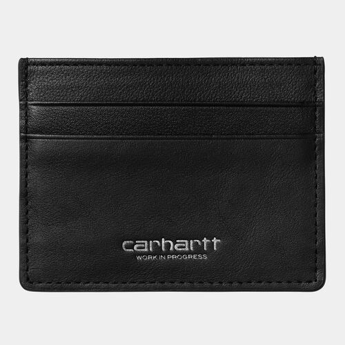 Cartera Negra Carhartt Vegas Cardholder Black Silver 