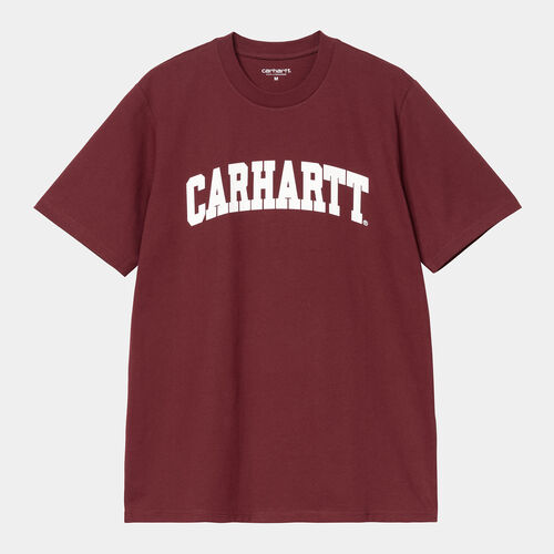 Camiseta Granate Carhartt University T-Shirt Malbec M