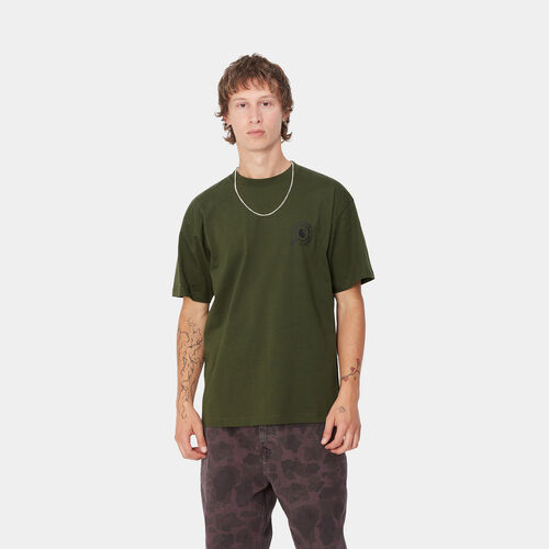 Camiseta Verde Carhartt  Inspector T-Shirt Tarragon XS