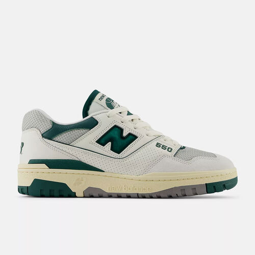 Zapatillas Blanco, Gris y Verde New Balance 550 Sea Salt con Marsh Green 41.5