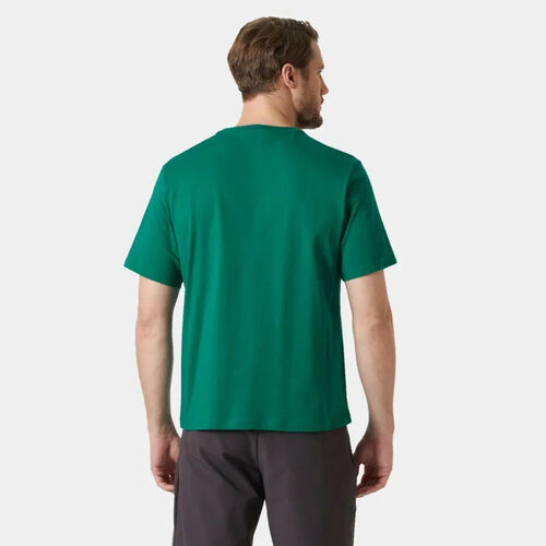 Camiseta Verde Helly Hansen HH Logo 2.0 Esmerald S