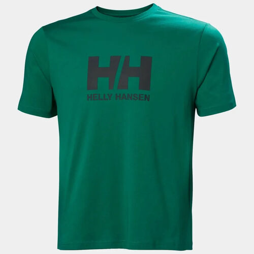 Camiseta Verde Helly Hansen HH Logo 2.0 Esmerald S