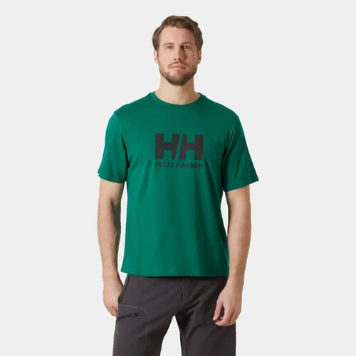 Camiseta Verde Helly Hansen HH Logo 2.0 Esmerald S