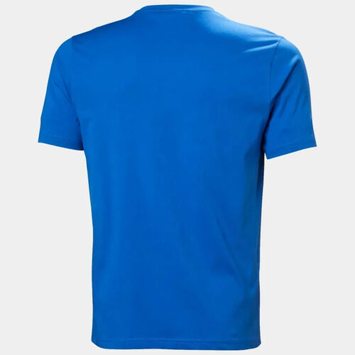 Camiseta Azul Helly Hansen HH Logo 2.0 Cobalt Naranja  S