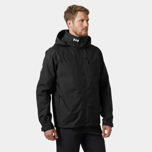 Chaqueta Negra Helly Hansen Crew Hooded Midlayer Sailing Jacket 2.0 Black S