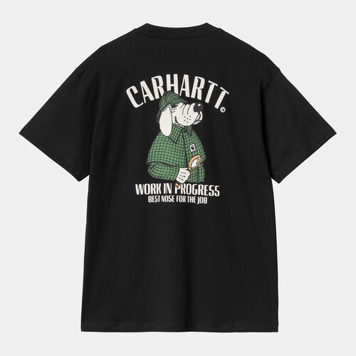 Camiseta Negra Carhartt Inspector T-Shirt Black S