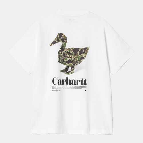 Camiseta Blanca Carhartt Fold Dcuk T-Shirt White XS