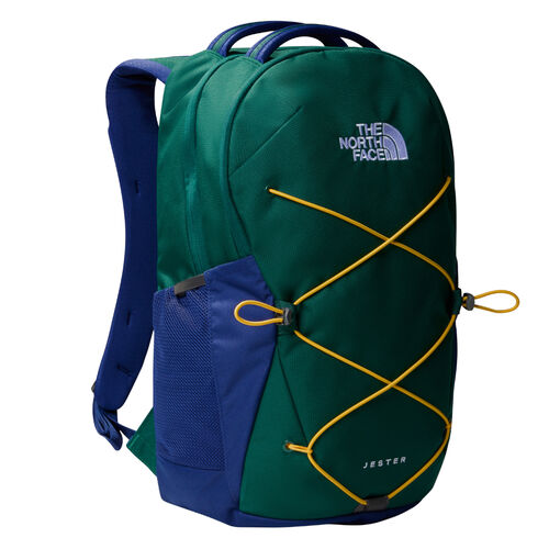 Mochila Verde The North Face Jester Hunter Green-Eagle Blue 