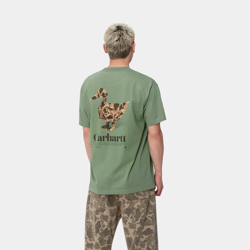 Camiseta Verde Carhartt Fold Duck T-Shirt Duck Green XS