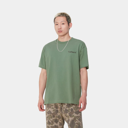 Camiseta Verde Carhartt Fold Duck T-Shirt Duck Green XS