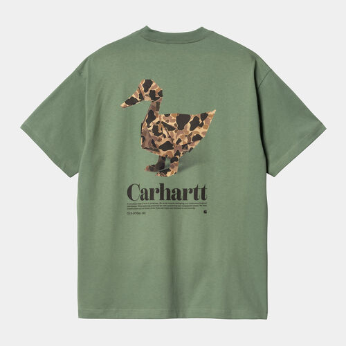 Camiseta Verde Carhartt Fold Duck T-Shirt Duck Green XS