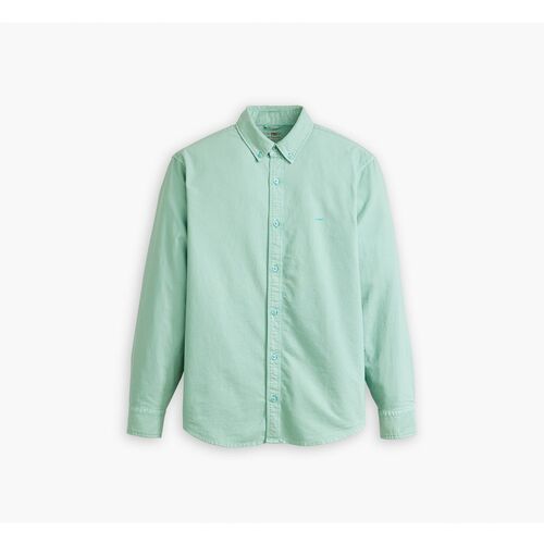 Camisa Verde Levis Authentic Robson Aquifer Garment Dye - Verde S