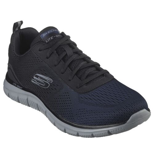 Zapatillas Azules Skechers Track - Ripkent Navy Black 41