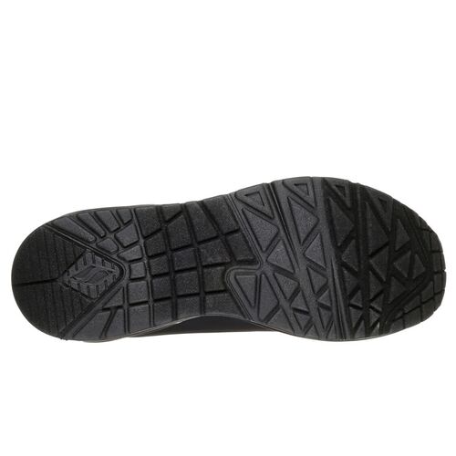 Zapatillas Negras Skechers Uno - Stand on Air Black 37