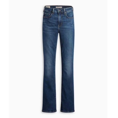 Pantalón Levis mujer Tiro Alto 725 Bootcut Dark Indigo Worn In - Azul W28L32