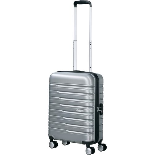 Maleta Cabina Gris American Tourister Flashline 55 cm Sky Silver  