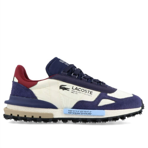 Zapatillas Azules Lacoste Elite Active 224 Navy Off White 41