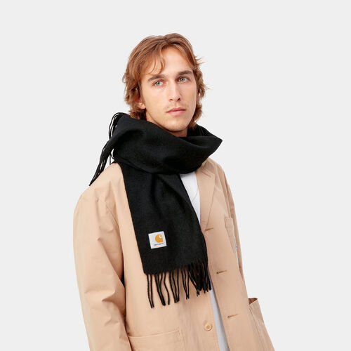 Bufanda Negra Carhartt Clan Scarf Black 