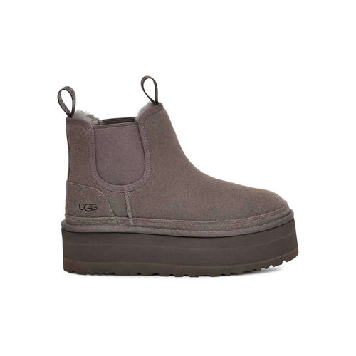 Botas Grises Plataforma UGG Neumel Platform Chelsea Grey 36