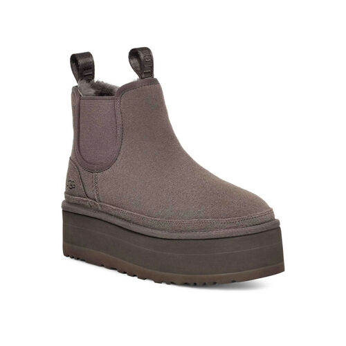 Botas Grises Plataforma UGG Neumel Platform Chelsea Grey 36