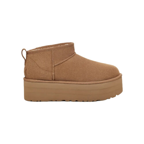 Botas Marrones Plataforma UGG Classic Ultra Mini Chestnut 36