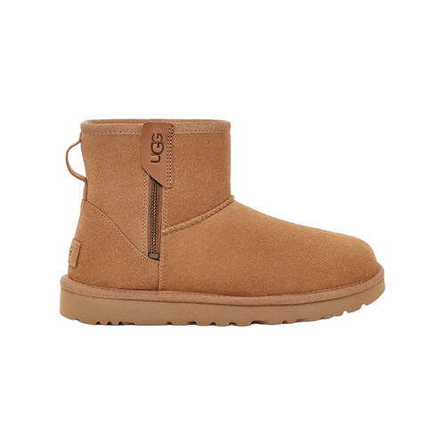 Botas Marrones con Cremallera UGG Classic Mini Bailey Chestnut 36