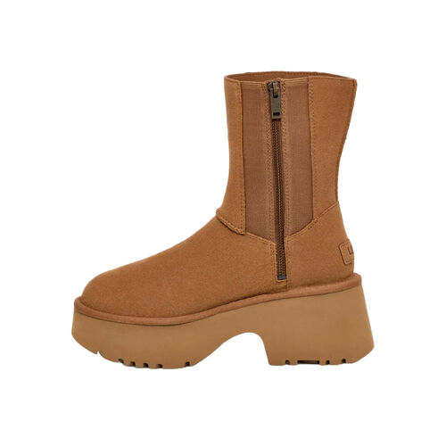 Botas Marrones UGG Classic New Heights con costura doble Chestnut 