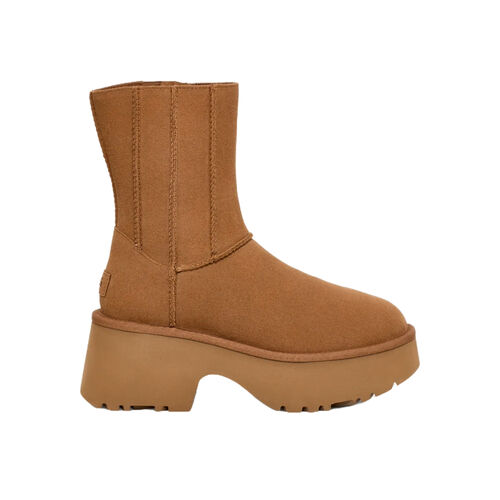 Botas Marrones UGG Classic New Heights con costura doble Chestnut 