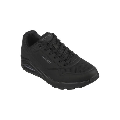 Zaptillas Negras Skechers Uno - Stand On Air Black 41