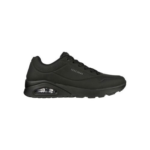 Zaptillas Negras Skechers Uno - Stand On Air Black 41