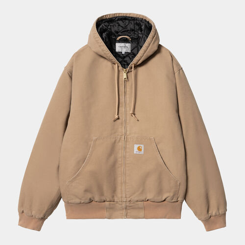 Chaqueta Marrón Con Capucha Carhartt OG Active Jacket (Winter) Peanut S