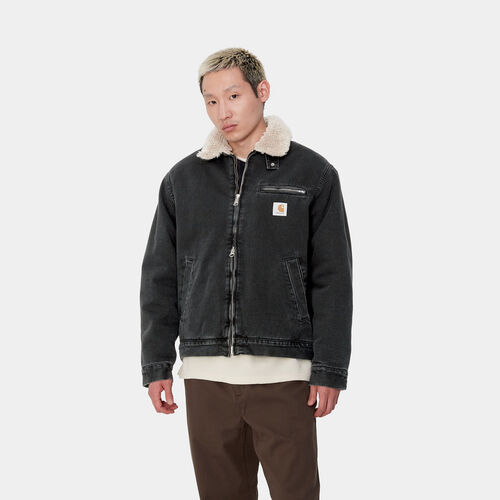 Chaqueta Negra Carhartt Herald Jacket Black S