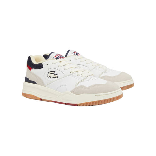 Zapatillas Beige Lacoste Lineshort White Gum 40