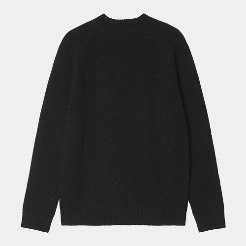 Jersey Negro Carhartt Anglistic Sweater Speckled Black S