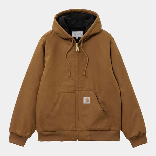 Chaqueta Marrón Con Capucha Carhartt Active Jacket (Winter) HamiltoN Brown S