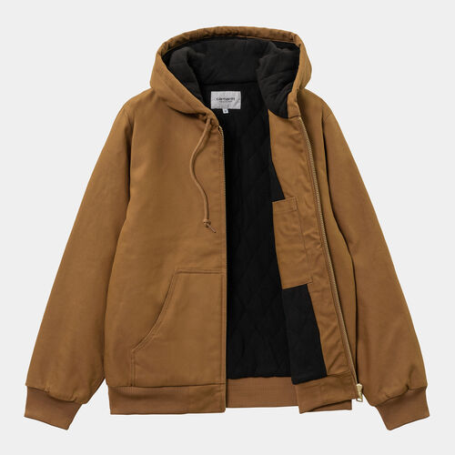 Chaqueta Marrón Con Capucha Carhartt Active Jacket (Winter) HamiltoN Brown S