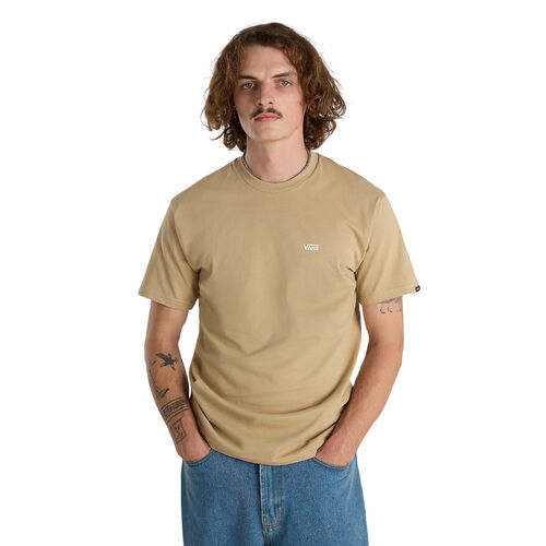 Camiseta Beige Vans Chest Logo Incense S