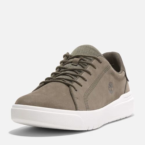 Zapatillas Khaki Timberland Caña Baja Con Cordones Seneca Bay 41