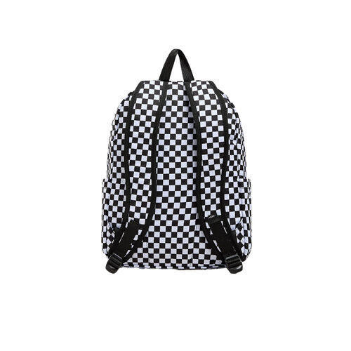 Mochila Vans de Cuadros Blanco y Negro Old Skool Check TU